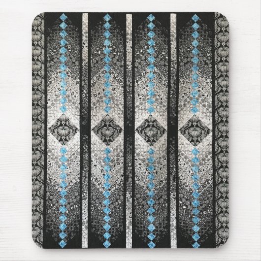 三フランスの編キルトマウスパッド マウスパッド (正面)