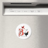 三フランスの羽 マグネット (インサイチュ (食洗機))