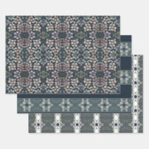 三フローラ三パターン（の模様が）ある