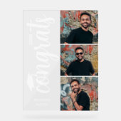 三モダン写真卒業会 アクリルサイン (正面)