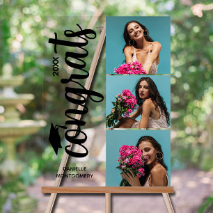 三モダン写真卒業会 アクリルサイン