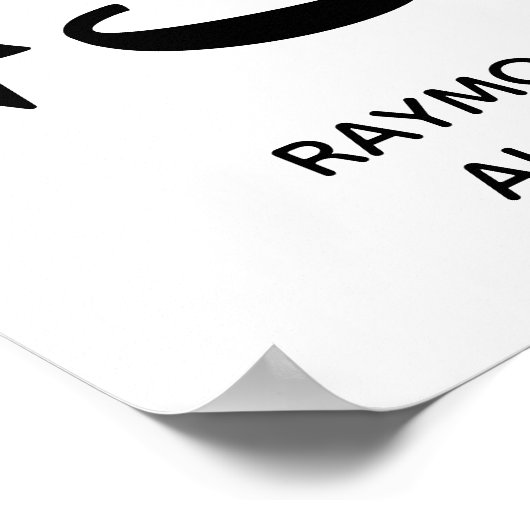 三モダン写真卒業会 ポスター (角)