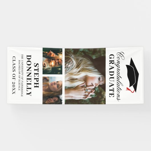 三モダン写真卒業党 横断幕 (横)