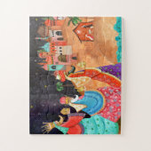 三モダン賢人王の休日 ジグソーパズル (縦)