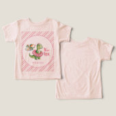 三レックス恐竜ガールバースデーパーティー (デザイン正面&裏面)