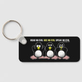 三ワイズペンギン キーホルダー (裏面)