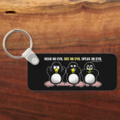 三ワイズペンギン キーホルダー (裏面)