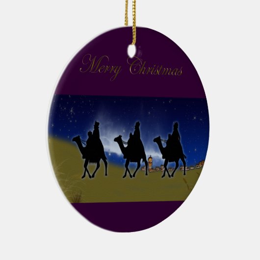 三ワイズメンズベツレヘムのクリスマスオーナメント セラミックオーナメント (右)