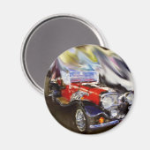 三七ジャガー マグネット (正面/裏面)