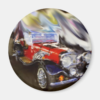 三七ジャガー マグネット