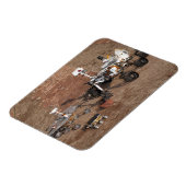 三世代の火星が揺れる。 マグネット (左側)