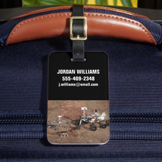 三世代の火星が揺れる。 ラゲッジタグ (正面インサイチュ2)