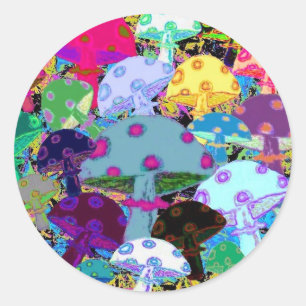 三二きのこ#2 ラウンドシール