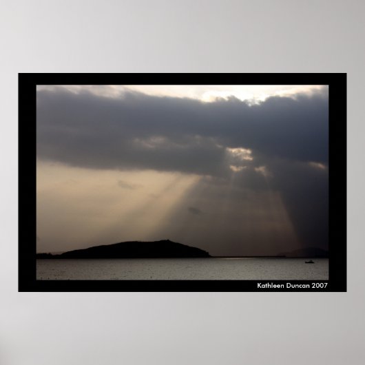 三亜アフターストーム、中国 ポスター (正面)