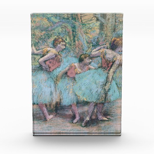 三人のダンサーEdgar Degas フォトブロック (正面)