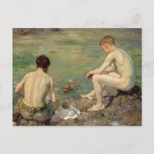 三人の仲間 ポストカード (正面)