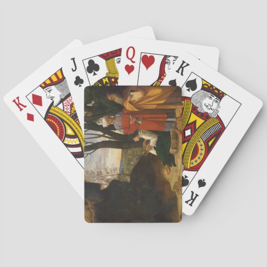 三人の哲学者（賢人）（ジョルギオーネ著） トランプ (裏面)