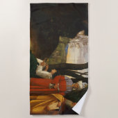 三人の哲学者（賢人）（ジョルギオーネ著） ビーチタオル (正面)