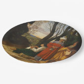 三人の哲学者（賢人）（ジョルギオーネ著） ペーパープレート (アングル)