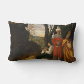 三人の哲学者（賢人）（ジョルギオーネ著） ランバークッション (裏面)