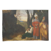 三人の哲学者（賢人）（ジョルギオーネ著） 枕カバー (正面右)