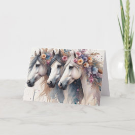 三人の女性　あらゆる場面に対応するカード サンキューカード