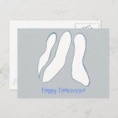 三人の幽霊ハッピーハロウィーンポストカード ポストカード (正面/裏面)