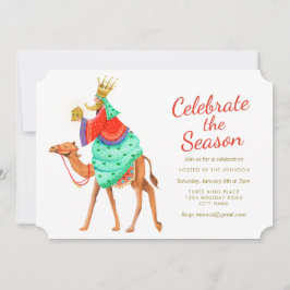 三人の王 |シーズン |金ゴールドグリッター |招待状 招待状