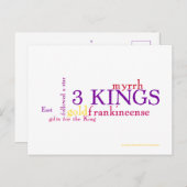 三人の王 ポストカード (正面/裏面)