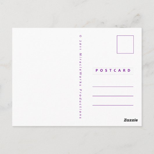 三人の王 ポストカード (裏面)