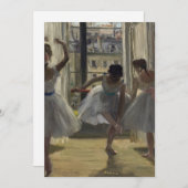 三人の舞踏人 | Edgar Degas (正面/裏面)