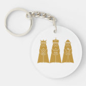 三人の賢人 キーホルダー (正面)