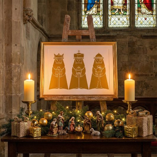 三人の賢人 ポスター