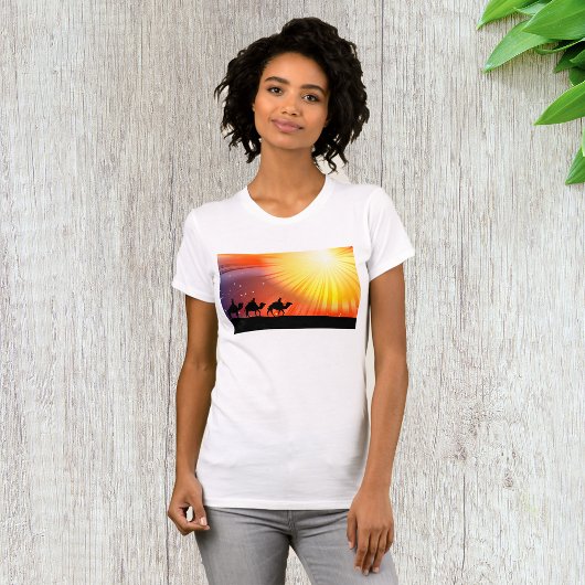 三人の賢者が女Tシャツを着る Tシャツ