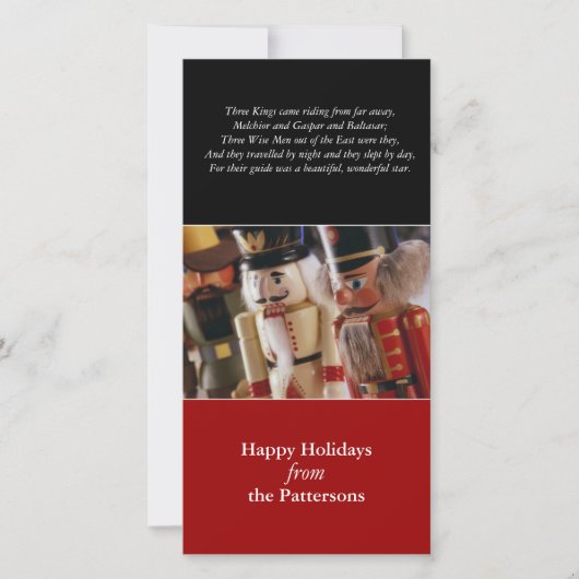 三人の賢者の休日写真カード シーズンカード (正面)