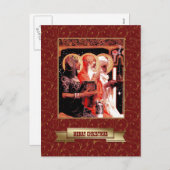 三人の賢者クリスマス シーズンポストカード (正面/裏面)