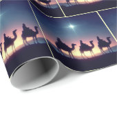 三人の賢者後を追は星だ ラッピングペーパー (ロールコーナー)