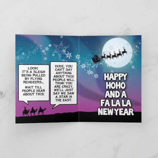 三人の賢者 シーズンカード (内部)