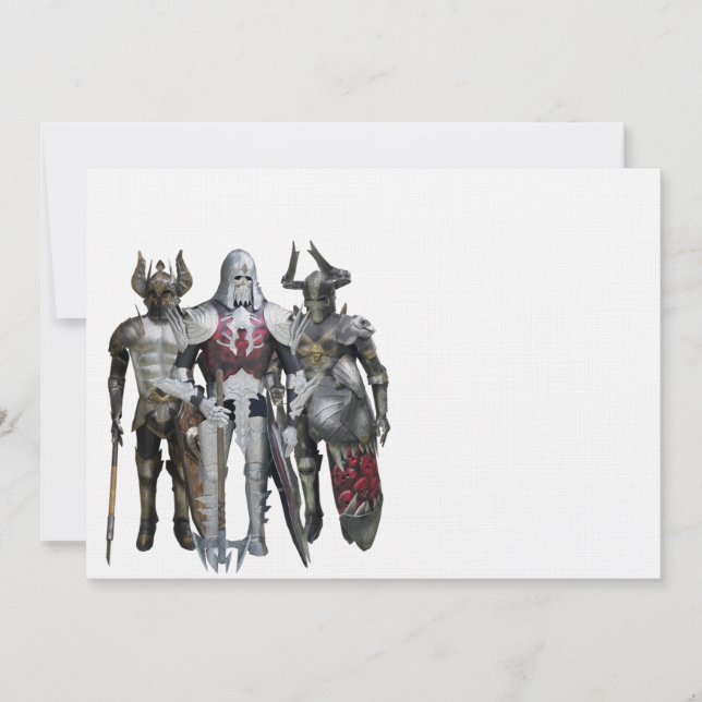 三人の騎士 (正面)