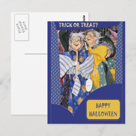 三人の魔女 ポストカード (正面/裏面)