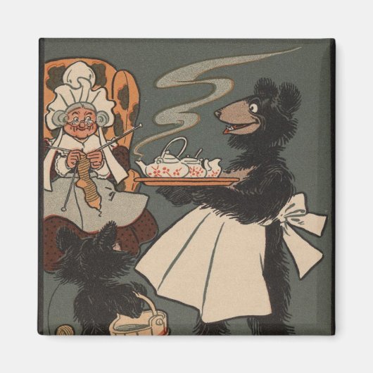 三人は磁石を付ける マグネット (正面)