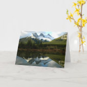 三人姉妹リフレクション011 カード (黄色い花)