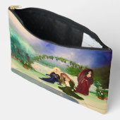 三人姉妹 アクセサリーポーチ (見開き)