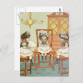 「三人姉妹」 ポストカード (正面/裏面)