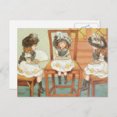 「三人姉妹」 ポストカード (正面/裏面)