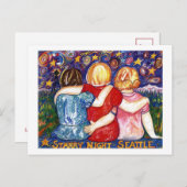 三人姉妹 ポストカード (正面/裏面)