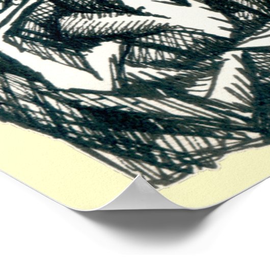 三人組 ポスター (角)