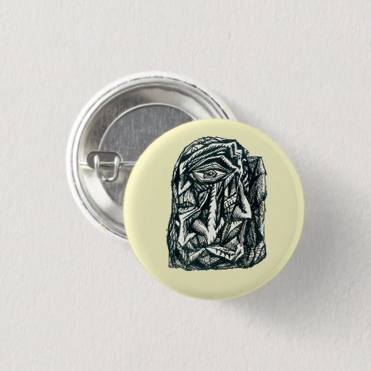 三人組 缶バッジ (正面&裏面)