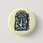 三人組 缶バッジ (正面)