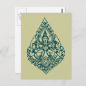 三仏ラオス祈、タイ、カンボジア ポストカード